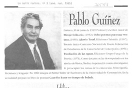 Pablo Guíñez.