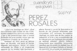 Pérez Rosales.
