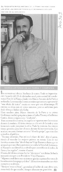 Marco Antonio de la Parra y compañía.
