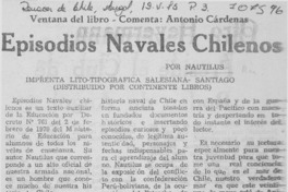 Episodios navales chilenos