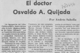 El doctor Osvaldo A. Quijada