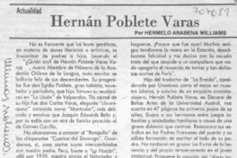 Hernán Poblete Varas