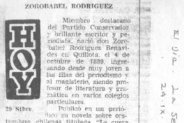 Zorobabel Rodríguez.