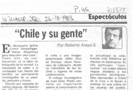 Chile y su gente