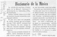 Diccionario de la música