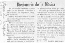 Diccionario de la música