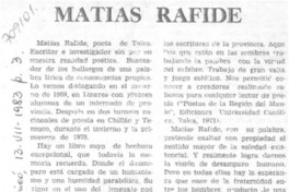 Matías Rafide