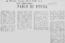 Pablo de Rokha