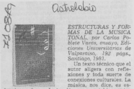 Estructuras y formas de la música. Estructuras y formas de la música.