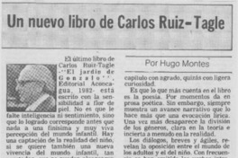 Un nuevo libro de Carlos Ruiz-Tagle