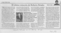 El último remezón de Roberto Bolaño