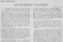 Néstor Rojas Villalobos