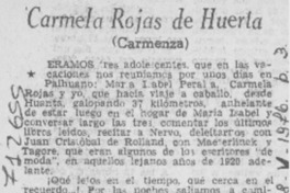 Carmenza Rojas de la Huerta