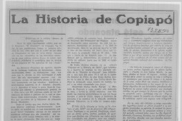 La historia de Copiapó