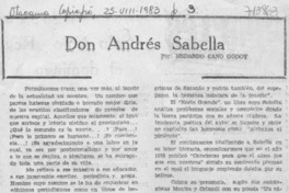 Don Andrés Sabella