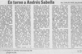 En torno a Andrés Sabella