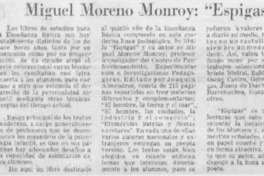 Miguel Moreno Monroy: "Espigas".