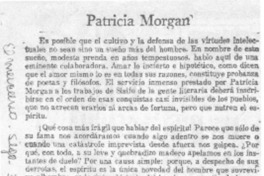 Patricia Morgan