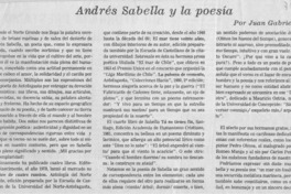 Andrés Sabella y la poesía