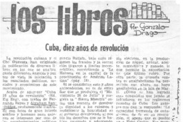 Cuba, diez años de revolución