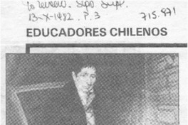 Educadores chilenos.