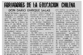 Forjadores de la educación chilena