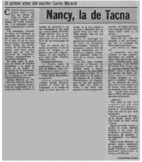 Nancy, la de Tacna