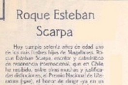 Roque Esteban Scarpa