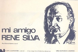 Mi amigo René Silva