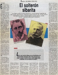 El solterón sibarita