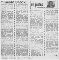 Fausto Shock"
