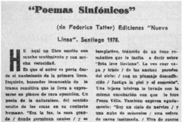 "Poemas sinfónicos"