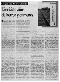 Diecisiete años de horror y crímenes
