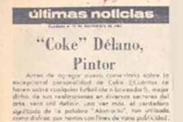 "Coke" Délano, pintor