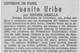 Juanito Uribe