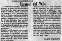 Rosamel Del Valle