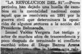La revolución del 91".
