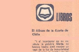 El álbum de la gloria de Chile