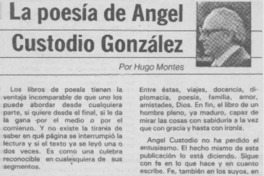 La poesía de Angel Custodio González
