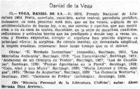 Daniel de la Vega.