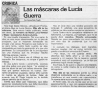 Las máscaras de Lucía Guerra