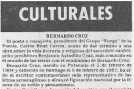 Bernardo Cruz.