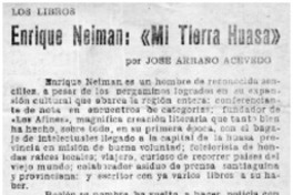 Enrique Neiman, "Mi tierra huasa"