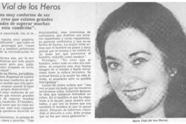 Sara Vial de los Heros.
