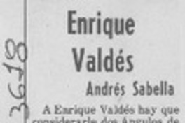 Enrique Valdés