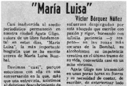 "María Luisa"