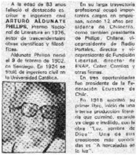 Arturo Aldunate Phillips.