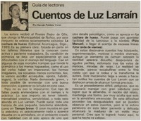Cuentos de Luz Larraín