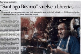Santiago Bizarro" vuelve a librerías