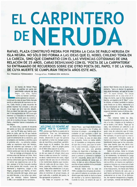 El carpintero de Neruda